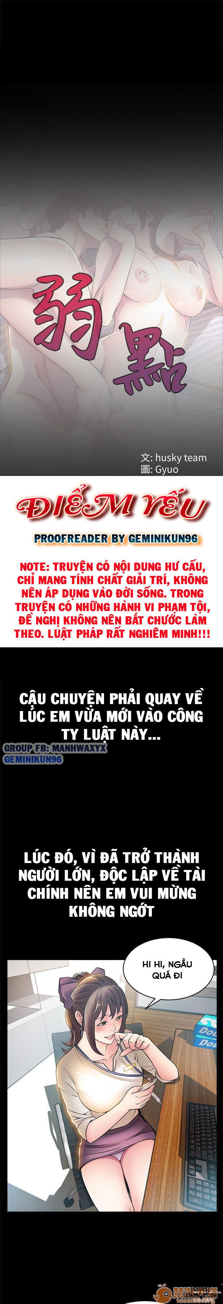 Yếu Điểm Chết Người - Trang 1