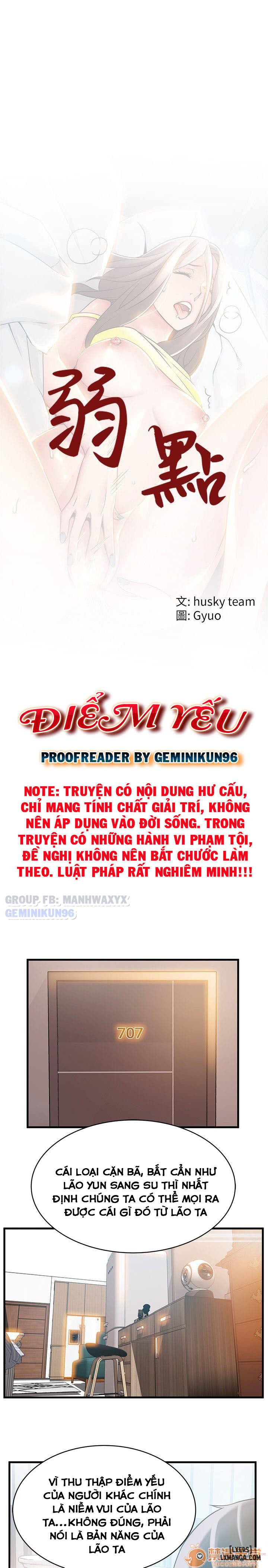 Yếu Điểm Chết Người - Trang 1