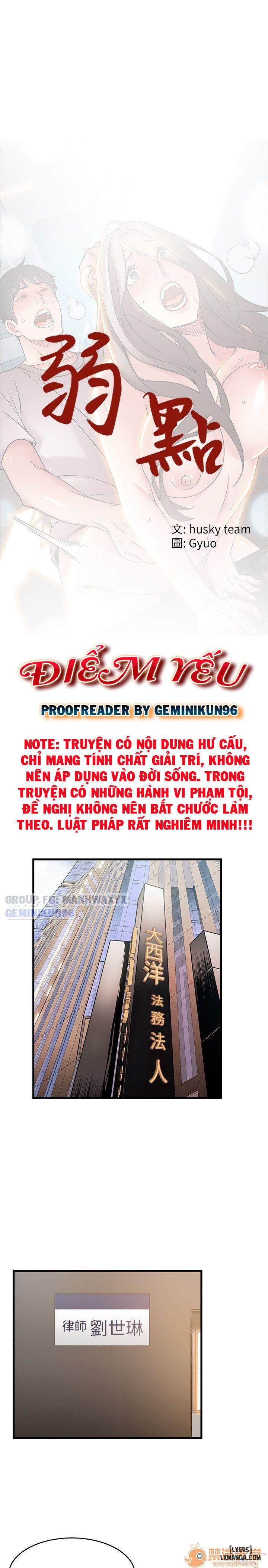 Yếu Điểm Chết Người - Trang 1