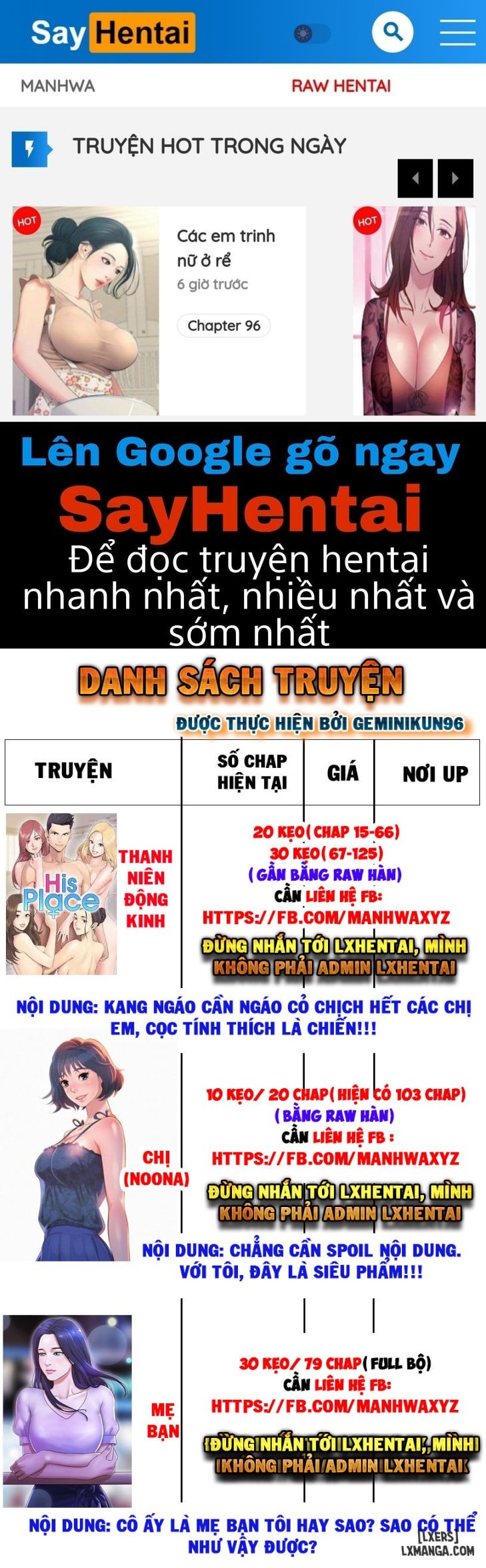 HentaiVn Truyện tranh online