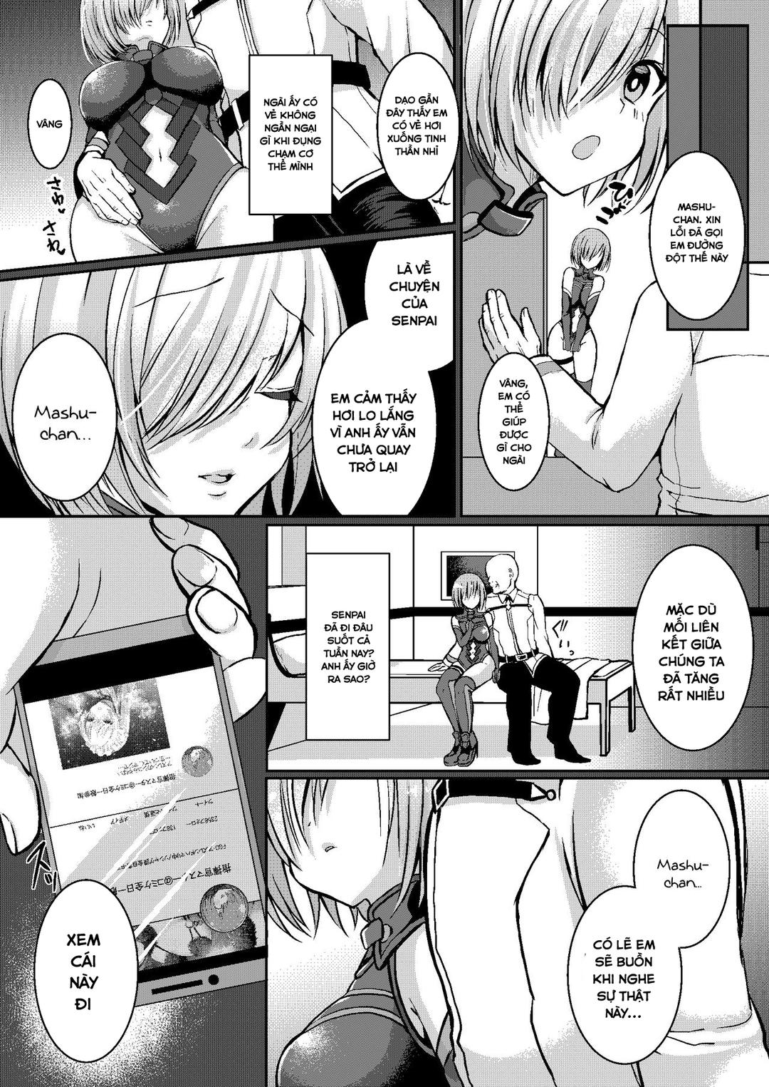 You Wouldn’t Want Your Senpai To Feel Lonely, Right? Oneshot - Page 5