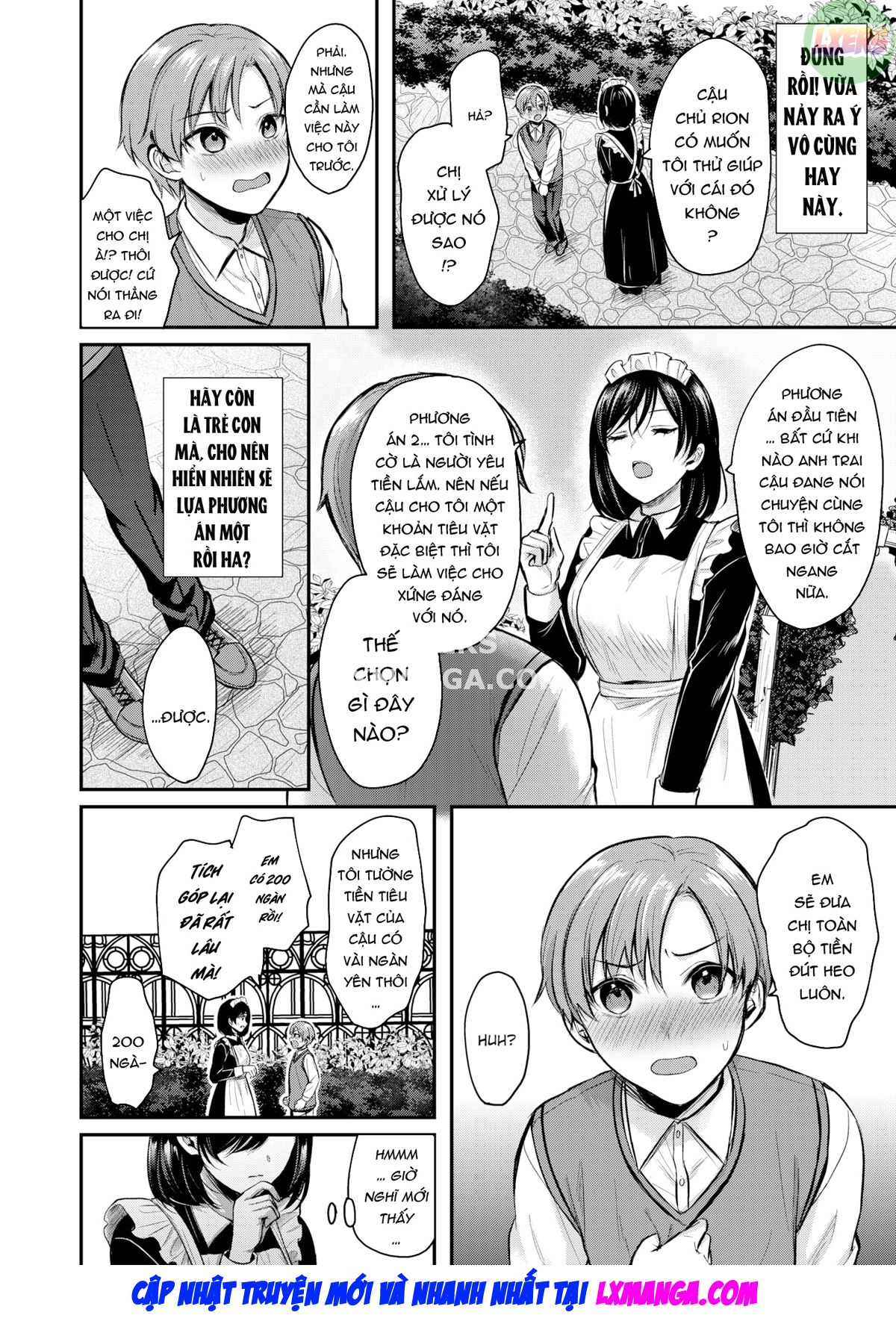 Young Master & The Maid Oneshot - Page 9