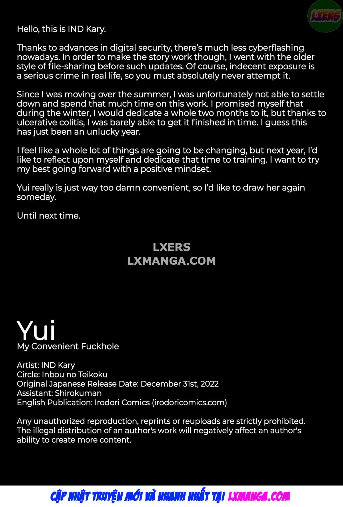 Yui My Convenient Fuckhole Oneshot - Page 36